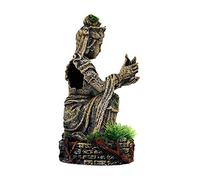 ibasenice Maison De Poisson Ornemental Faux Cacher Artificiel Sculpture Ornementale Abri pour Poissons D'aquarium Décorations D'aquarium Ornements Aquarium Orner Réservoir Résine
