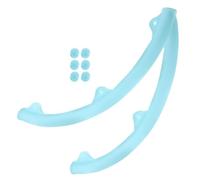 ibasenice Manchons de Protection Design Simple et Élégant en Silicone Résistants à Déformation Anti-Rayures, Résistants la Déformation, Facile à Utiliser, 1 Paire pour Cadre de Raquette