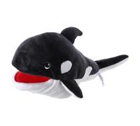 ibasenice Marionnette Baleine Peluche Animal Marin pour Raconter des Histoires Jouet Interactif