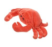 ibasenice Marionnette Main Crabe Peluche Douce Jouet Interactif Éveil pour Garçon Fille Marionnette Racontant des Histoires Accessoire Ludique pour Jeu De Rôle Et Imagination