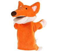 ibasenice Marionnettes Animaux R?Le Enfants pour Renard Imaginatif Enfants Jouets Confortables en Forme de en Peluche Faire Semblant de Bain Forme Théâtres De Marionnettes pour