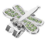 ibasenice Marqueur de Chapeau de Golf Magnétique de Libellule Pince Délicate pour Visière Accessoire de Golf pour Hommes Décoration Brillante et Ornements