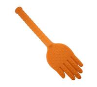ibasenice Marteau de Massage Plastique Orange Outil Auto-massage Palmier pour Soulagement Musculaire Détente et Thérapie Fitness Batte de Percussion Ergonomique pour Corps Tête Cou et Dos
