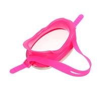 ibasenice Masque de Plongée Ovale, Masque Tuba, Verre Trempé, Vue Élargie, Léger, Étanchéité, Anti-buée, PP PVC Silicone, Adultes, Natation et Plongée en Apnée
