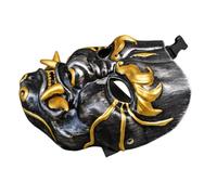 ibasenice Masque Intégral Chinois en Résine, Cosplay Steampunk, Célébration | Léger et Confortable, Coque Rigide Rembourrage Interne, Couverture Visage Complète pour Fête Carnaval Adultes