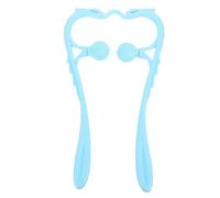 ibasenice Masseur Manuel Cervical Ergonomique Portable pour Soulager le Cou Épaules Outil de Massage Multi-fonction pour Vertèbres Cervicales et Confortable Adapté à Tous