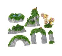 ibasenice Micro Décoratif Miniature Simulée Ornement Créatif pour Jardin Zen Bureau et Aquarium de et