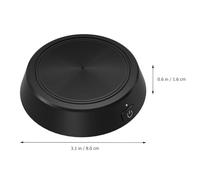 ibasenice Microphone de Captation Audio USB pour Vidéoconférences et Discours en Alliage de Zinc, Design Moderne Simple, Omnidirectionnel 360°, Léger et Facile à Utiliser sur Notebooks et