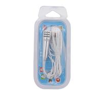 ibasenice Microphone Karaoké Portable Argenté avec Écouteurs Câblés, Micro Mini en Plastique Léger pour Enregistrement Vocal et Son Dynamique, pour Chanter sur Smartphone
