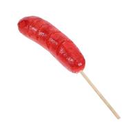 ibasenice Mini BBQ Sausage Model Simulation Food Realistic Hot Dog Prop for Party and Kitchen Decoration Educational and Easy to Clean