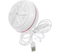 ibasenice Mini Machine à Laver Portable Intelligente Abs Légère Haute Efficacité de Lavage, pour Vêtements et Sous-vêtements en Voyage ou Déplacement Professionnel