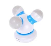 ibasenice Mini Masseur Corporel Vibrant Portable pour Dos Épaules et Cou Appareil de Massage Compact USB pour Relaxation Musculaire