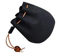 ibasenice Mini Paquet de Rangement en Cuir Vintage 47X43 Pouces pour Pièces et Clés Design Fin et Pratique pour École et Balades