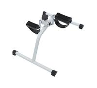 ibasenice Mini Pédalier Appartement Blanc pour Rééducation des Membres Inférieurs Équipement de Fitness Compact et Antidérapant Exerciser Silencieux pour Maison et Personnes Âgées
