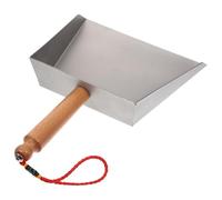 ibasenice Mini Pelle à Poussière en Acier Inoxydable, Légère et Facile à Utiliser, Design Simple pour Nettoyage de Table Cuisine, Outil Pratique et Solide