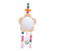 ibasenice Miroir Suspendu pour Poules et Dactivité pour Animaux de Compagnie du Stress et Stimulation Physique Couleur Aléatoire