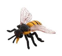 ibasenice Modèle Animal d'abeille Figures d'insectes de Statues d'abeilles Insecte éducatif précoce Figurine d'abeille Fausses Abeilles modèle de Petite Figurine réaliste Plastique
