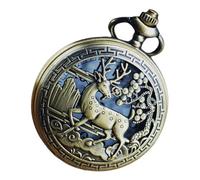 ibasenice Montre Vintage Décorative Montre Squelette Ancienne pour Femme et Homme Accessoire Rétro Polyvalent