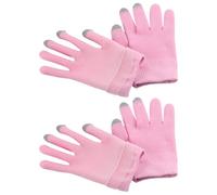 ibasenice Moufles Hydratants pour Soigner Mains Sèches pour Mains en Gel Écran Tactile, 2 Paires, Coton et Polyester, Utilisation Quotidienne et Nocturne