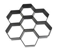 ibasenice Moule à Pavage Plastique Réutilisable pour Dalles Béton Outil DIY pour Création de Chemins Jardin Facile à Utiliser avec Ciment et Béton