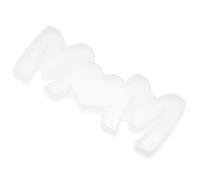 ibasenice Moule en Silicone pour Lettres Anglaises Surface Lisse et Sécurité Mains, pour Bricolage DIY et Création D'ornements Personnalisés