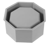 ibasenice Moule Silicone pour Pots de Fleurs DIY Modèle Hexagonal Décoration de Bureau pour Bricolage et Artisanales Matériau et Sûr