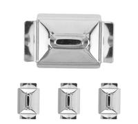 ibasenice Moules en Acier Inoxydable 4pcs pour Inclusion en Paraffine, Plateau de Base pour Coupes Précises et Protection des Échantillons en Laboratoire de Pathologie