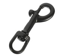 ibasenice Mousqueton Simple à Émerillon Mousqueton à Gâchette Clip De Plongée Simple Crochet De Plongée pour Laisses Animaux Et Porte-clés