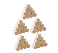 ibasenice Moxa Baton D'armoise Fait Main en Papier Marron, Brûle Doucement, Ensemble de 54 Bâtonnets pour Moxibustion Traditionnelle