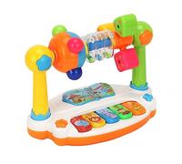 ibasenice Musical Éducatif Piano Lumineux pour Garçon Fille Plastique Développe Coordination Main Œil et Capacités Auditives Cadeau Garçon Fille Noël Anniversaire Couleur Couleur Aléatoire