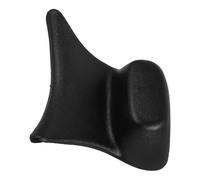 ibasenice Oreiller à Shampoing en Silicone Noir Soutien Nuque Confortable pour Bac à Shampoing, Coussin Antidérapant pour Lavage de Cheveux en Salon