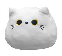 ibasenice Oreiller Chat Noir Japonais Doux et Moelleux Coussin Câlin Décoratif pour Canapé et Lit Chaton Polyvalente pour Intérieur et Occasions Festives