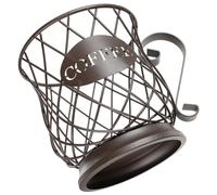 ibasenice Organisateur Cuisine en Fil de Fer Noir pour Couverts et Petits Ustensiles, Support Polyvalent et Stable pour Salle à Manger ou Balcon