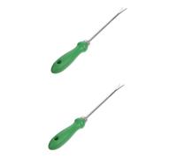 ibasenice Outil Arrache-Herbe De Jardin Plastique Manche, Désherbage Extérieur, Ramasse-Herbe Manuel pour Terre Meuble, Outil D'arrachage Multi-Usage pour Jardinage