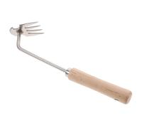 ibasenice Outil de Désherbage Manuel Acier Inoxydable avec Manche Grattoir Multifonction pour Jardin et Robuste pour Enlever Mauvaises et Herbe Entre