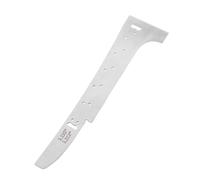 ibasenice Outil de Luthier Guitare Métal Argenté Règle de Précision pour Mesure Pont et Chevalet Accessoire de Fabrication Instrument à Cordes et Exact pour Violon et Guitare