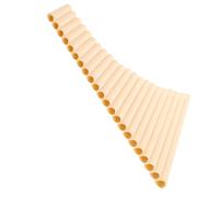 ibasenice Pan Flûte Traditionnelle G Clé Tubes Portable pour Relaxation et Musique Folklorique Adaptée Aux Joueurs Gauchers et Droitiers Instrument Authentique pour Méditation et Performance