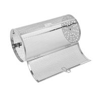 ibasenice Panier Acier Inoxydable Rotatif pour Four Accessoire de Cuisine Multifonctionnel pour Rôtir Légumes Cacahuètes et Châtaignes avec Design à Degrés