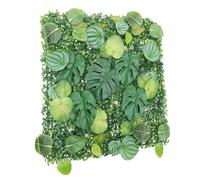 ibasenice Panneau Mural Haie Artificielle Résistante et Réaliste Décoration Murale Verte Durable pour Extérieur et Intérieur Simulation Naturelle Sans Entretien Installation Facile pour Mur