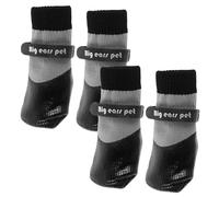 ibasenice Pantoufles Anti-griffures pour Chats Et Chiens Imperméables en Tissu Doux, Taille M, Protection des Pattes pour Soins Et Promenade, Adaptés Aux Animaux Domestiques