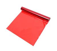 ibasenice Papier Cellophane Opp Large Rouge pour Emballage Fleuriste Film Transparent Sécurisé Alimentaire Facile à Couper pour Cadeaux et Décoration
