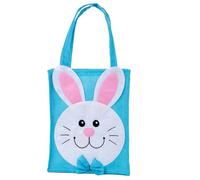 ibasenice Paquet de Pâques à Main de Lapin Bleu Paquet Présent Petit Format pour Bonbons et Friandises Festif Léger pour Fête de Pâques Thème