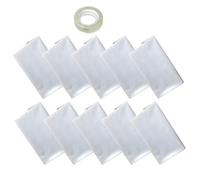 ibasenice Paquet de Trempage Multi-Usage pour Sabots de Cheval et Âne en Nylon Blanc, Outil Fiable et Pratique en Plastique pour Bain de Sabots Accessoire D'élevage Équin