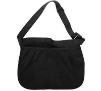 ibasenice Paquet Pochette Réutilisable en Tissu Noir de Ramassage de Balles de Tennis Filet et Ceinture Taille pour Accessoires de Sport Pratique