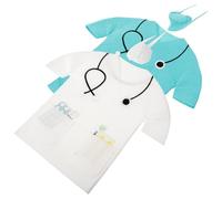 ibasenice Paquet Présent pour Bouteille de Vin en Feutre et Tissu Non Tissé Lot de 2 Housses Décoratives Blanches et Bleu Lac Pochettes Porte-Bouteille Résistantes pour Rangement et