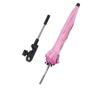 ibasenice Parasol Pour Poussette Accessoire Pratique Pour Extérieur Design Simple Et Facile à Utiliser Rose