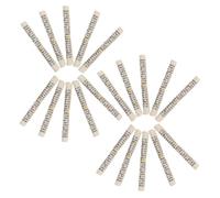 ibasenice Parchemin de Porte Juive Rouleau de Mezouza Casher Pré-Roulé 7,6 CM 20 Unités pour Décorations de Mitsvot et Traditions Bibliques à Domicile