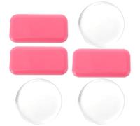 ibasenice Patchs Yeux Résistants et Solide pour Extensions de Cils Coussinets en Silicone 6pcs Adaptés pour Salon et Usage Quotidien