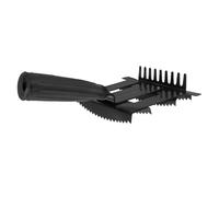 ibasenice Peigne de Toilettage pour Chevaux avec Manche Antidérapant Râteau pour Mue Brosse Pratique pour Animaux Outil de Nettoyage et Démêlage pour Chevaux et Bovins