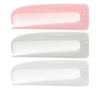 ibasenice Peignes à Queue de Rat Outil Portable en Plastique Pliables Lot de 3 Séparation Précise des Cheveux pour Coiffure Professionnelle pour Salon ou Usage Quotidien